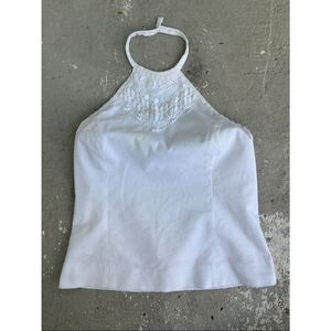 Lilly Pulitzer cotton halter top